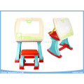 Estudo de Mesa com Cadeira 2 em 1 para Crianças Brinquedos Educativos